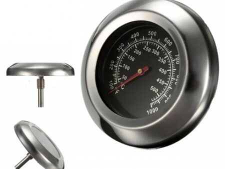 Teploměr k zahradnímu grilu a do udírny