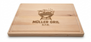 Dřevěné prkénko zdarma